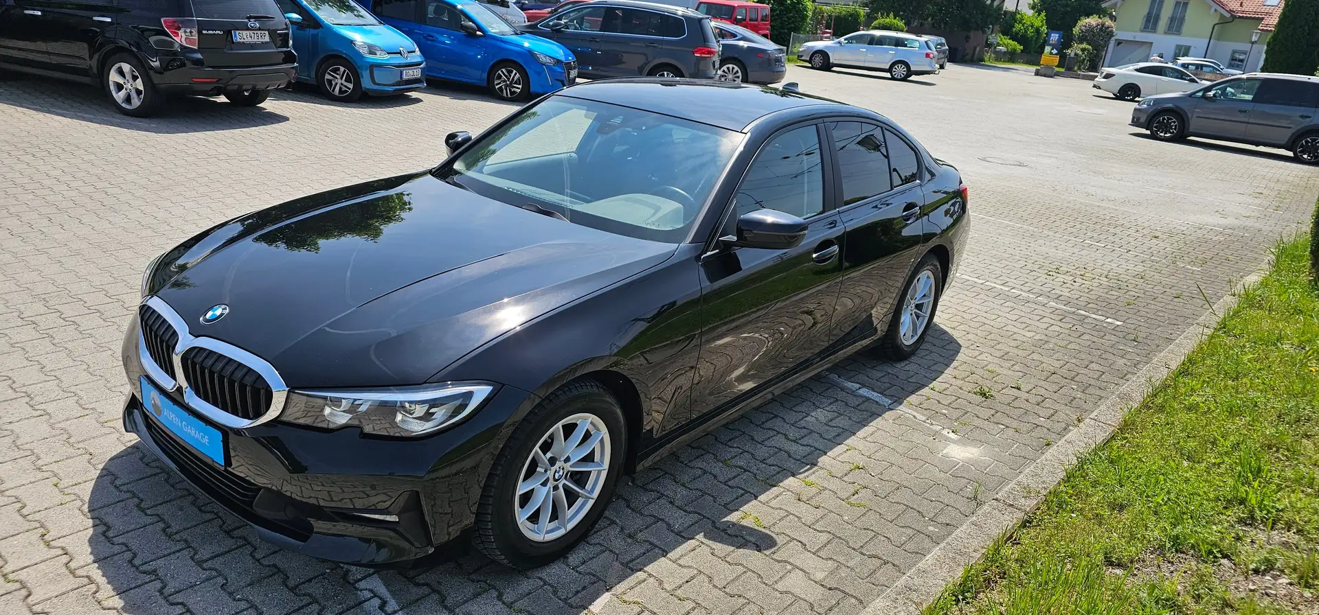 BMW 318 318d*Limo*Advantage*Sthz*Virtual*DAB*NAVI*Keyless* Noir - 2