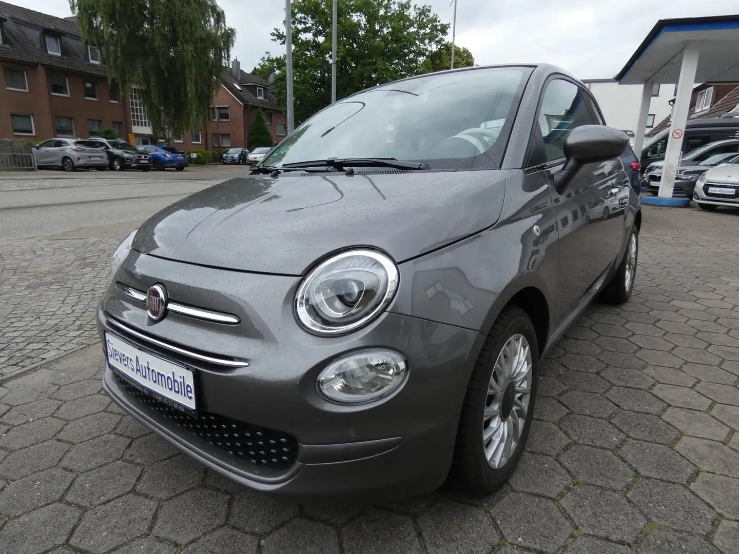 Fiat 500C 1,2 Lounge Klimaautomatik Tempomat PDC City-Paket Gris - 1