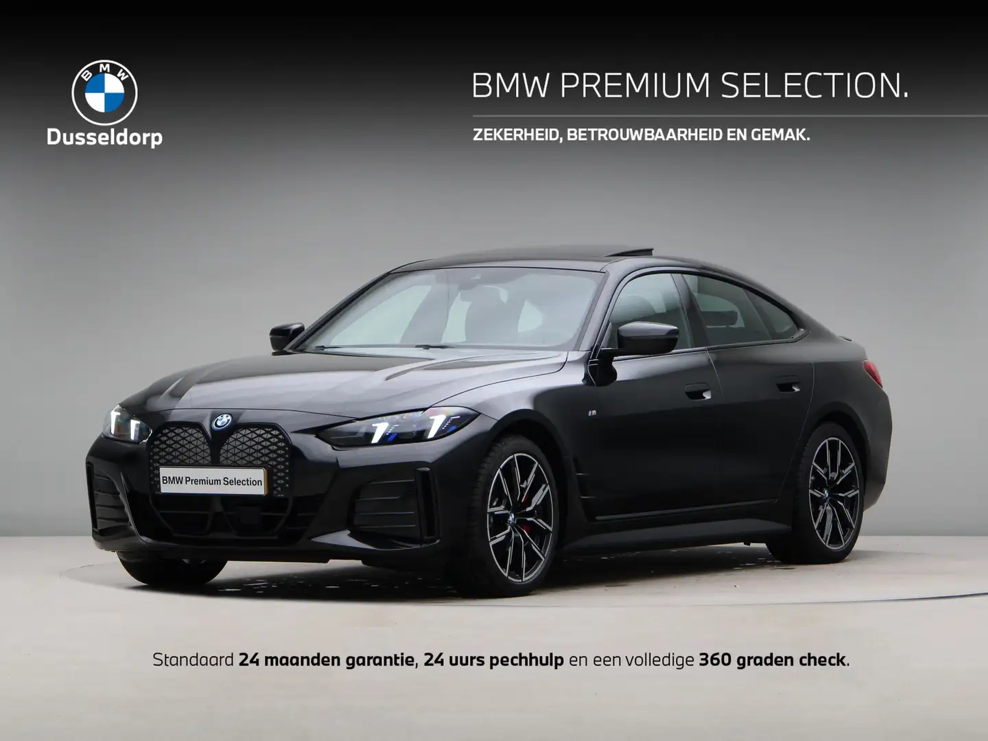 BMW i4 eDrive35 M Sport Pro 70 kWh Noir - 1