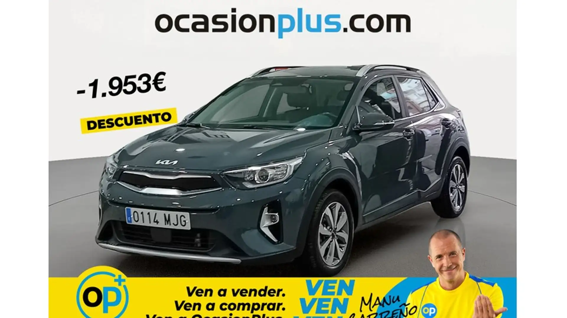 Kia Stonic 1.0 T-GDi MHEV DCT Drive 120 Gris - 1