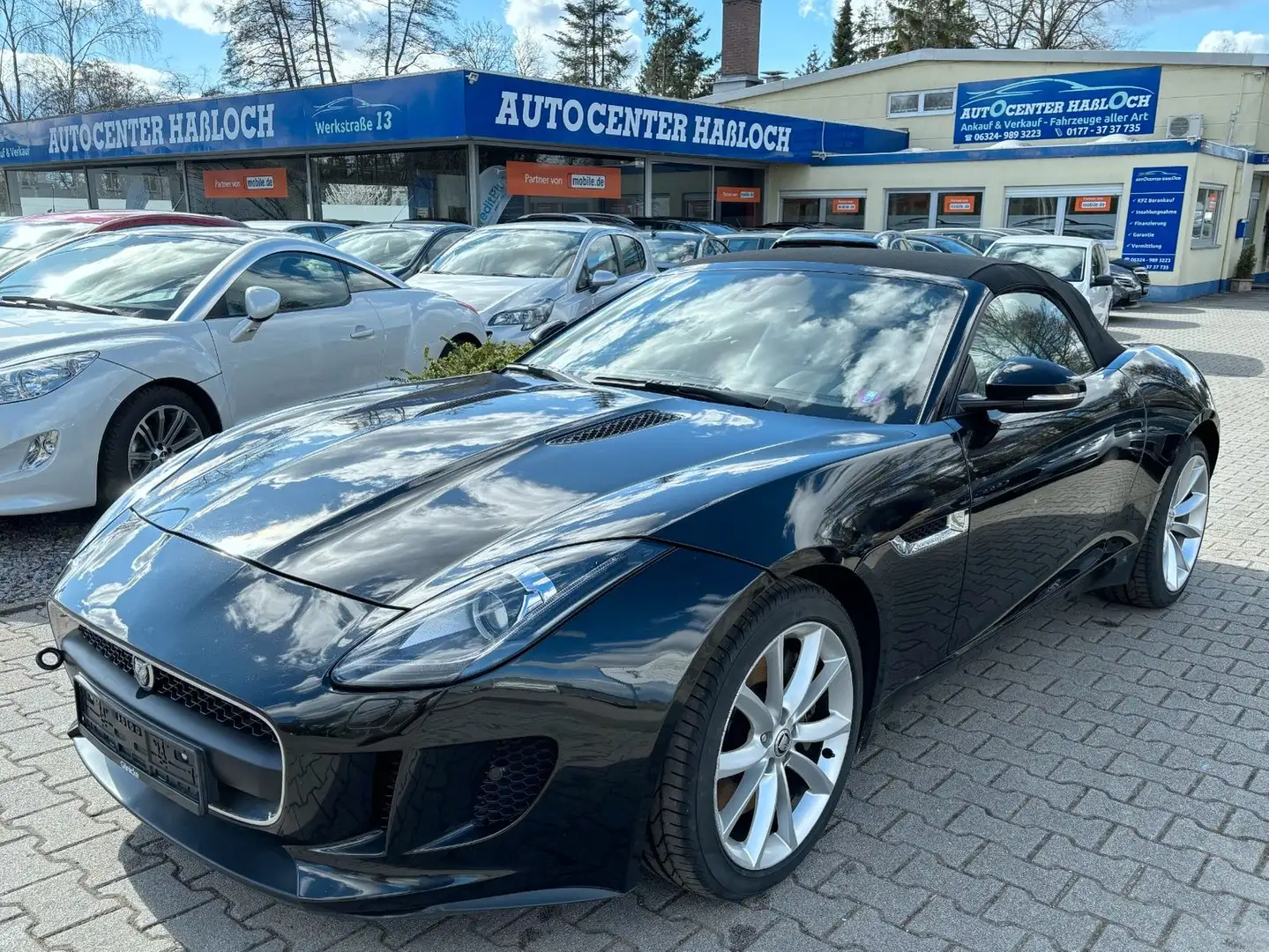 Jaguar F-Type F-TYPE Cabriolet*NAVI* Bi-XENON*KAMERA*LEDER* Zwart - 1