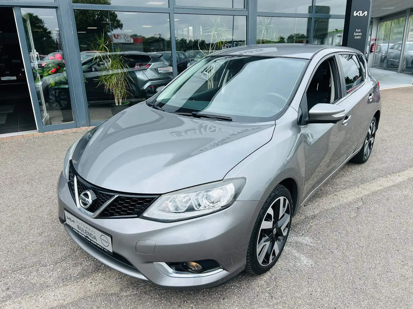 Nissan Pulsar PULSAR 1.2 DIG-T 6MT Tekna LEDER NAVI AWR Gris - 2