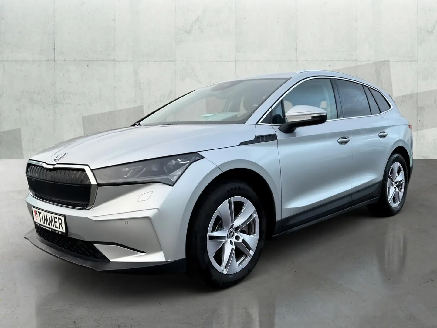 Skoda Enyaq 80 Lounge 150kW (204PS)*AHK*Matrix*Travel-Ass.*Wä Silber - 2