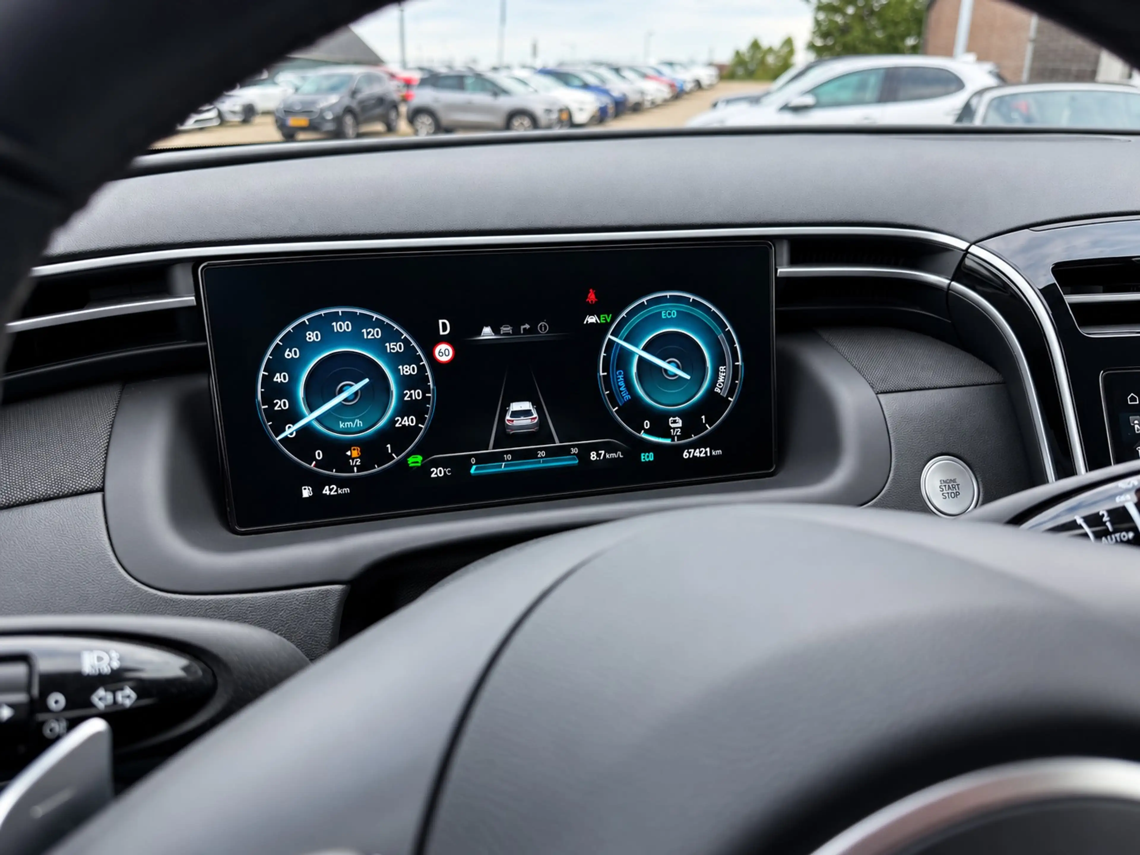 Hyundai TUCSON 1.6 T-GDI HEV Premium | Apple Carplay/Android | Cr — photo 12