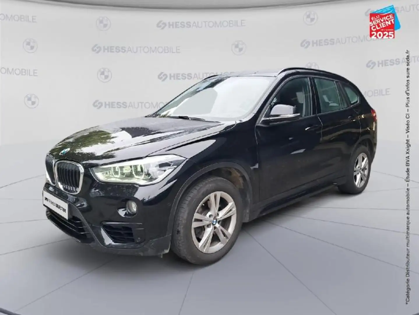 BMW X1 sDrive18iA 140ch xLine DKG7 Euro6d-T Zwart - 1