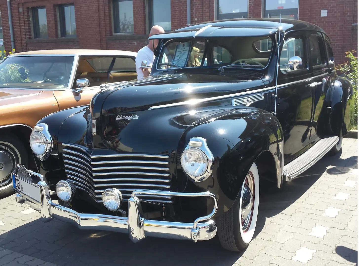 Chrysler Windsor C25 Sedan 1940 Negru - 2
