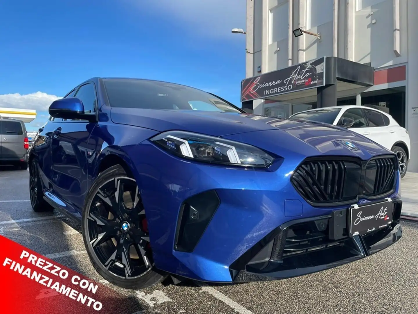 BMW 118 Bmw 118d MSport Pro *TETTO*laser* M SPORT M-SPORT Bleu - 1