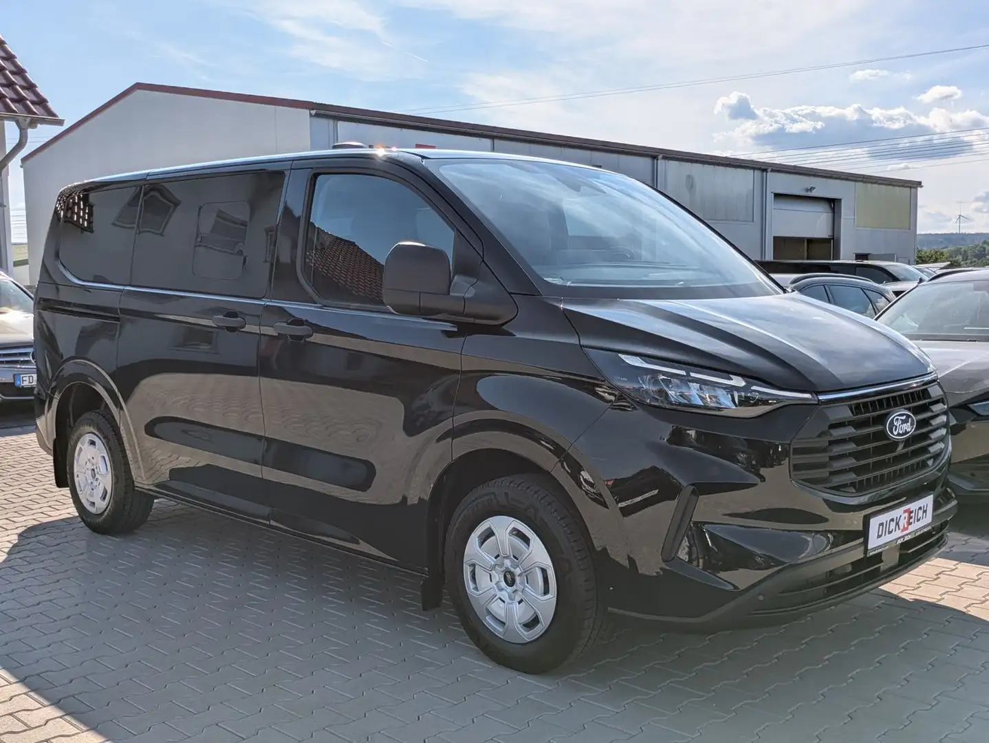 Ford Transit Custom 320 L1 AHK*LED*KAMERA*NAVI+APP Noir - 1