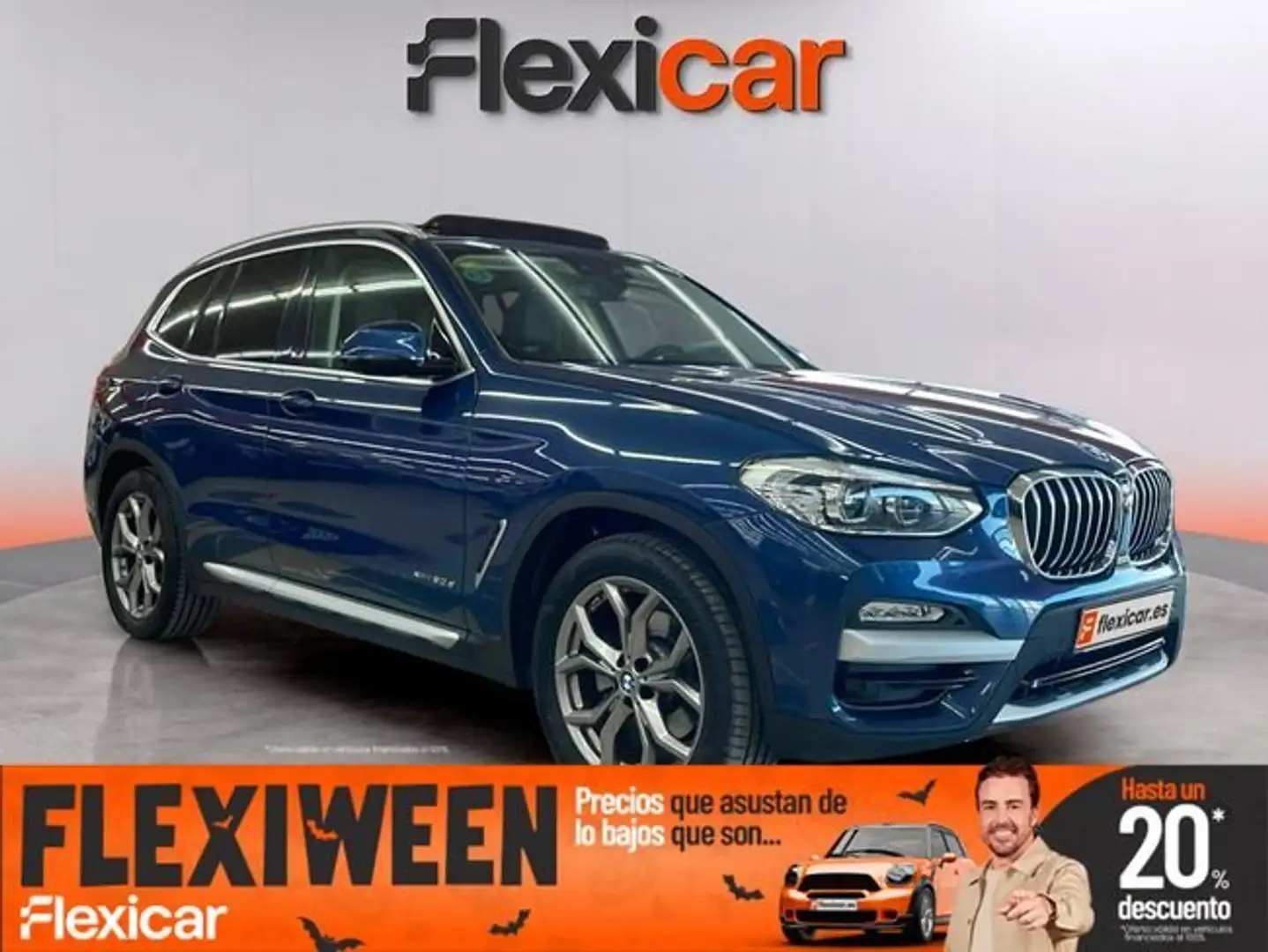 BMW X3 xDrive 20dA Azul - 1