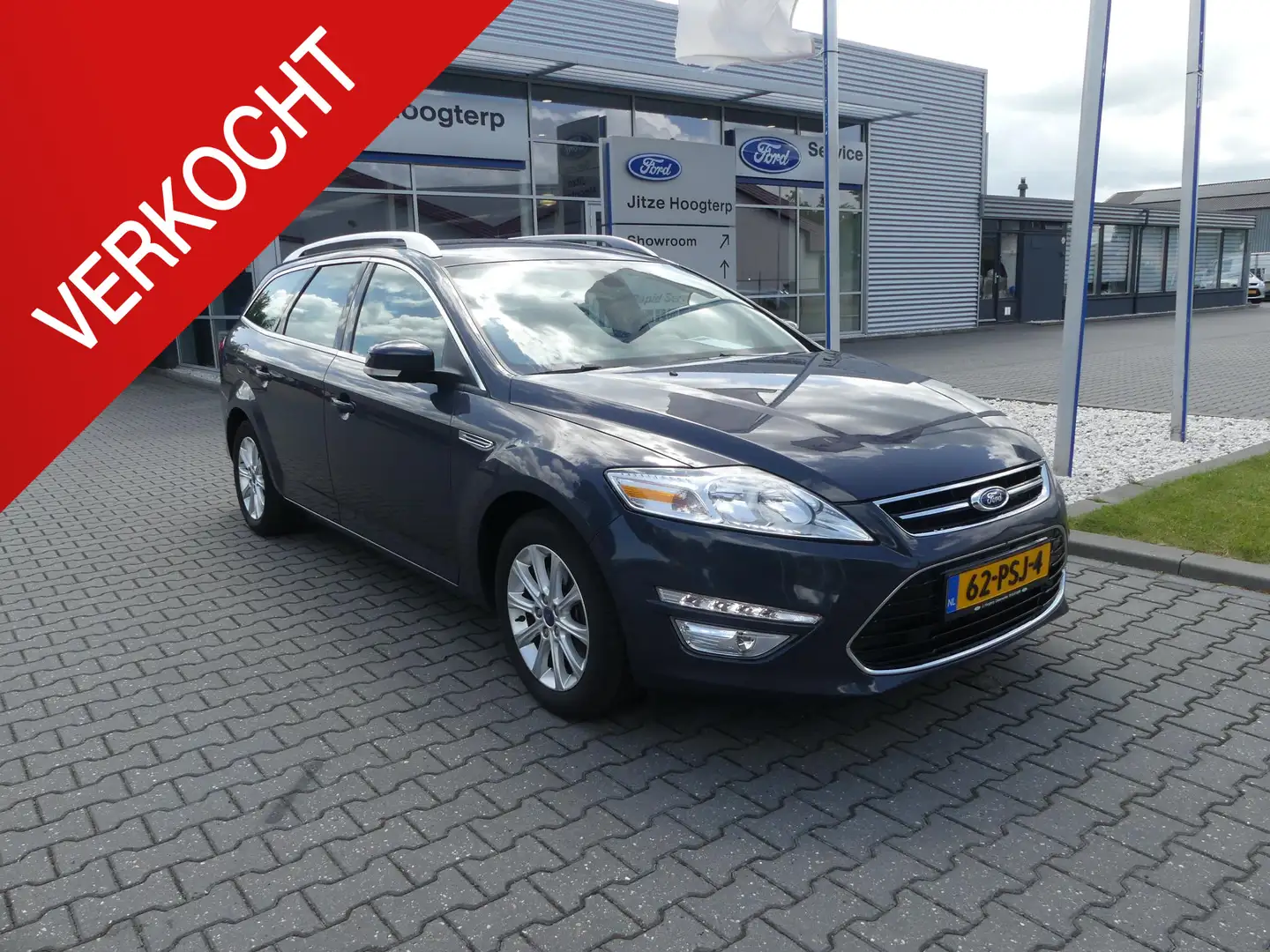 Ford Mondeo Wagon 2.0 EcoBoost Titanium AUTOMAAT,204PK,Navi,TR Grijs - 1