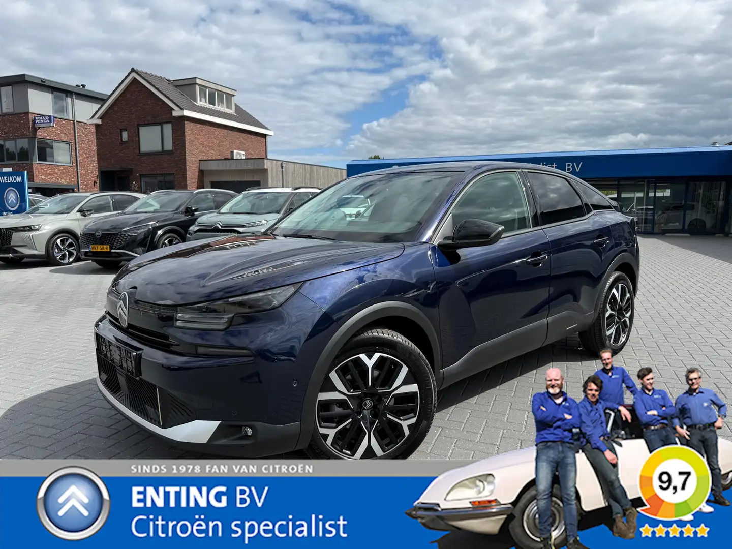 Citroen C4 1.2 Hybrid 145PK MAX E-DCS-6 ADAPTIVE CRUISE+ALCAN Bleu - 1