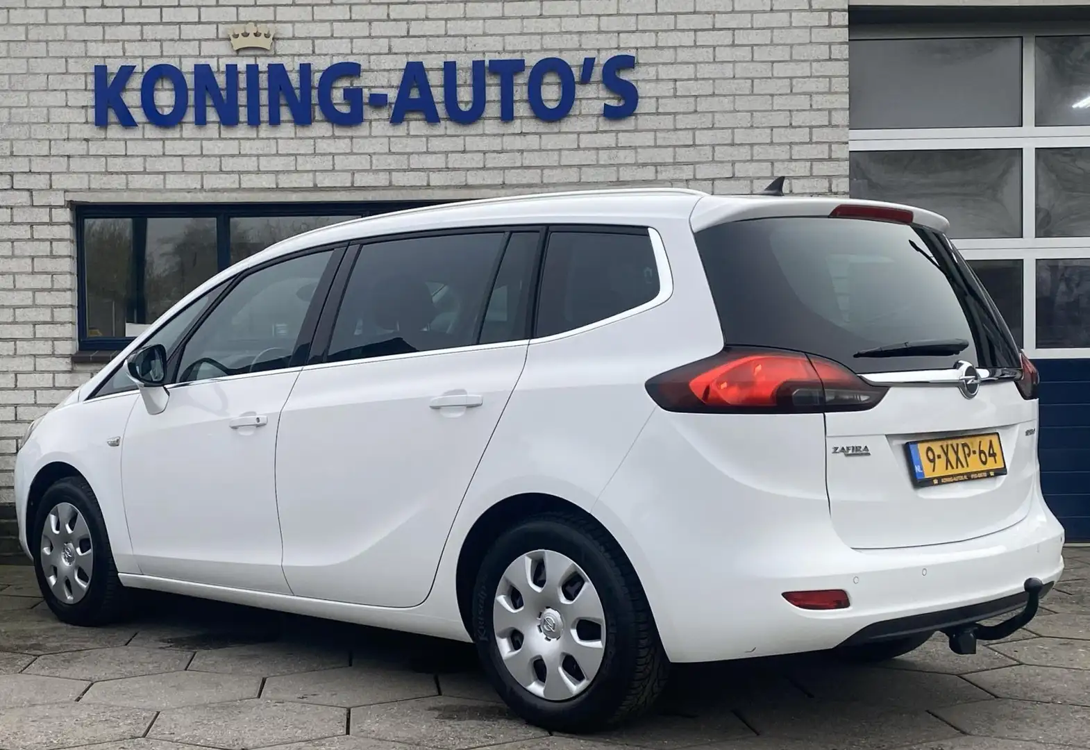 Opel Zafira Tourer 1.4 Bus+, Automaat, Airco, CC, Trekhaak, NAP, 1e e Weiß - 2