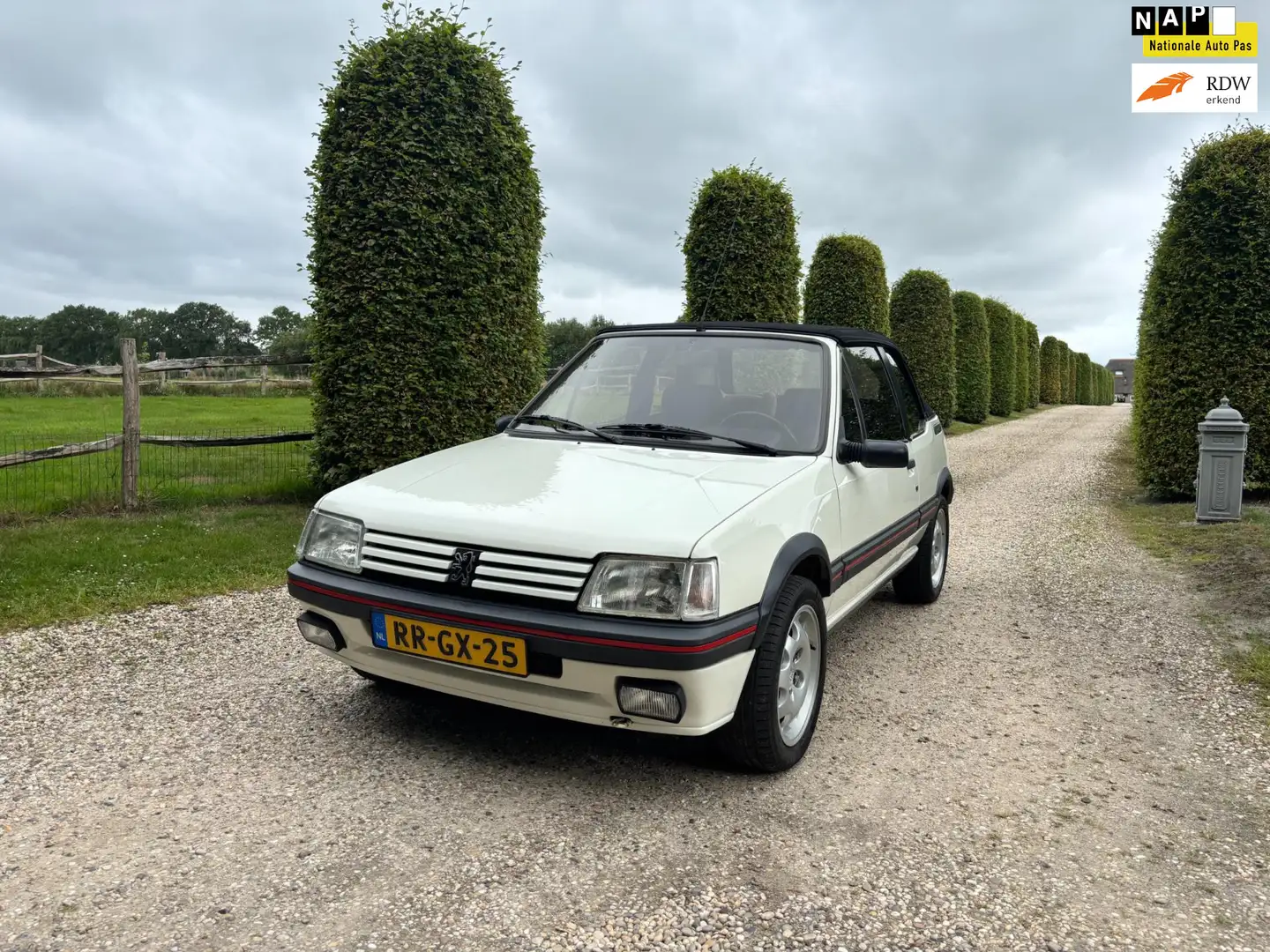 Peugeot 205 1.9 CTI 137923km Nette Auto! Apk:3-2027! Wit - 1