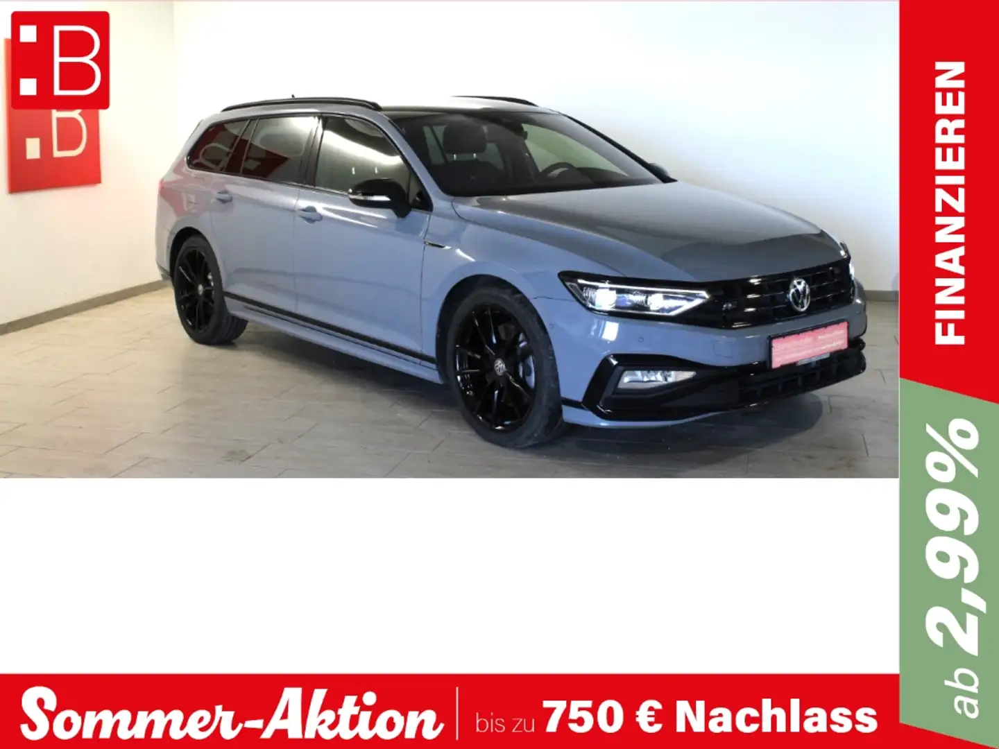 Volkswagen Passat Variant 2.0 TDI DSG 4Mo. R-Line Edition 19 MATRIX Grau - 1