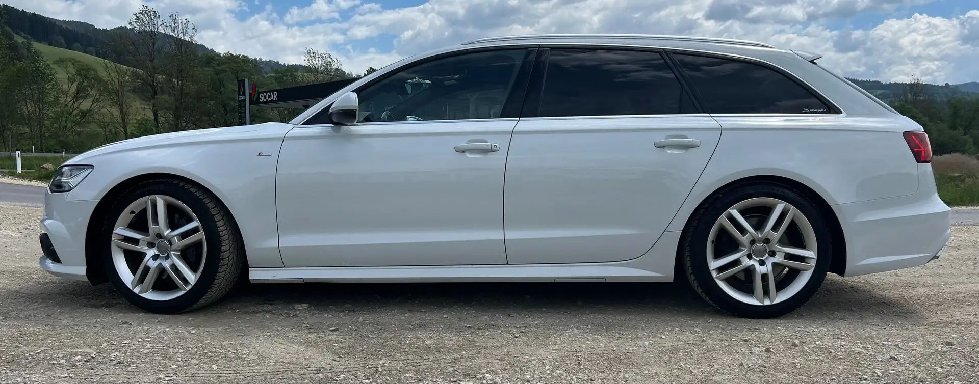 Audi A6 allroad A6 Allroad 3,0 TDI quattro S-tronic Weiß - 2