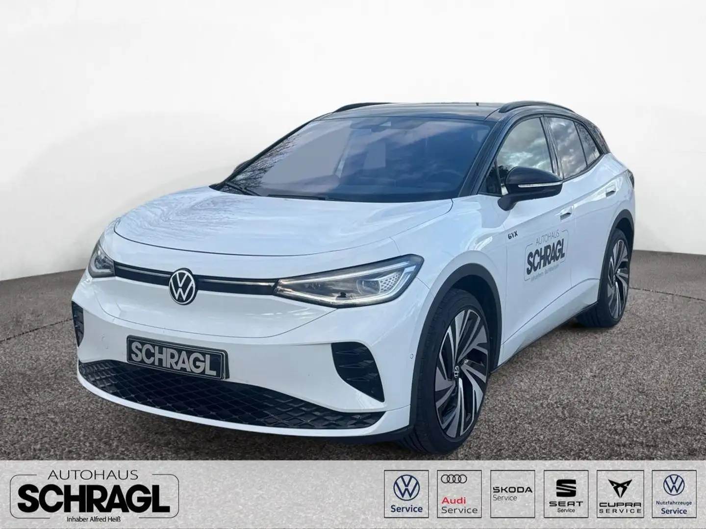 Volkswagen ID.4 GTX 4Motion+PANO+AHK+MATRIX+AREA+ACC+NAVI Bianco - 1