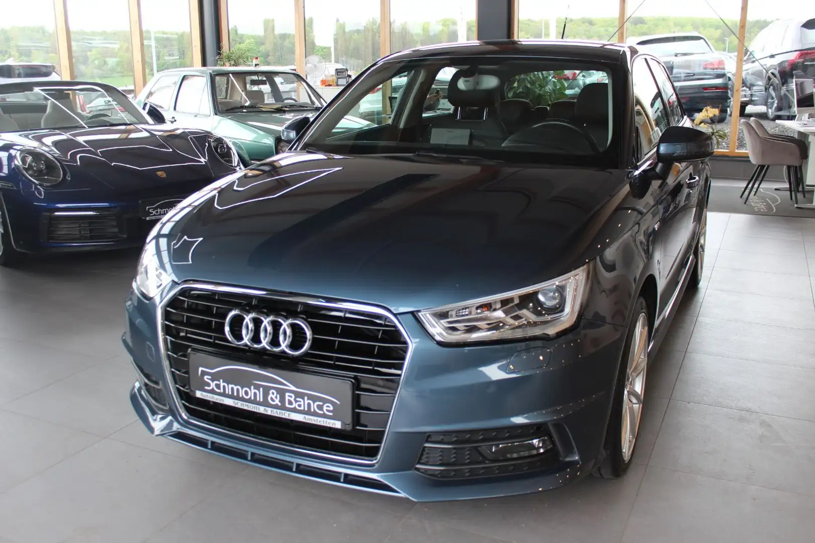 Audi A1 Sportback 1.0 TFSI S line sport*XENON*1.HAND* Azul - 1