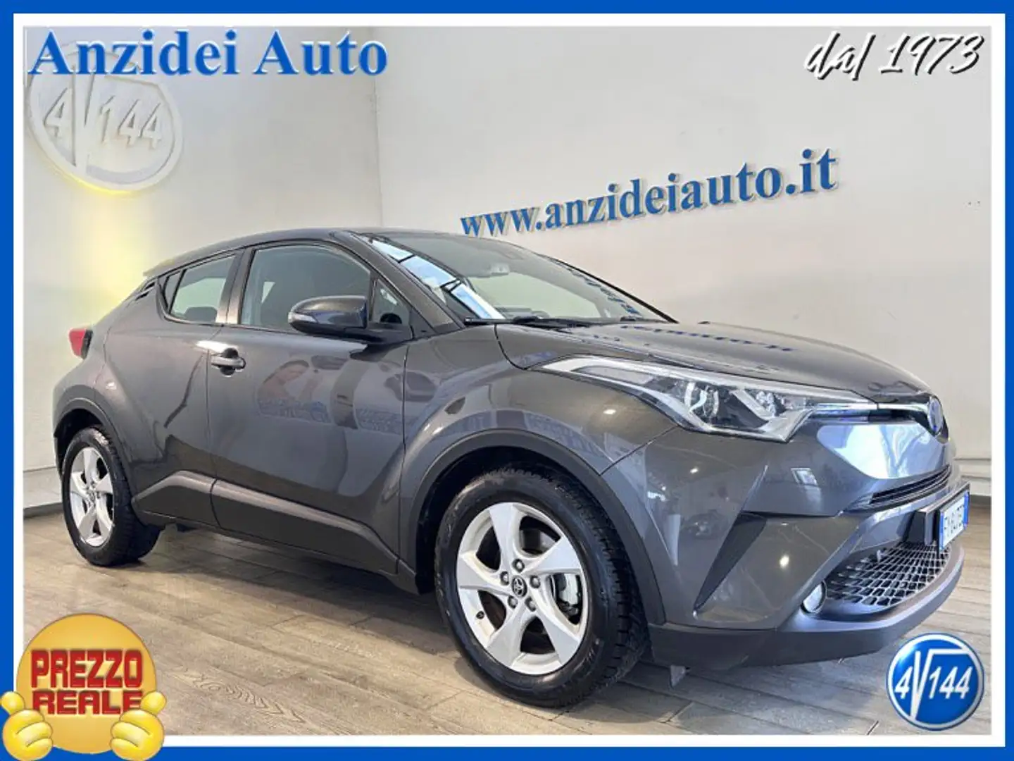Toyota C-HR 1.8 Hybrid E-CVT Business Grigio - 1