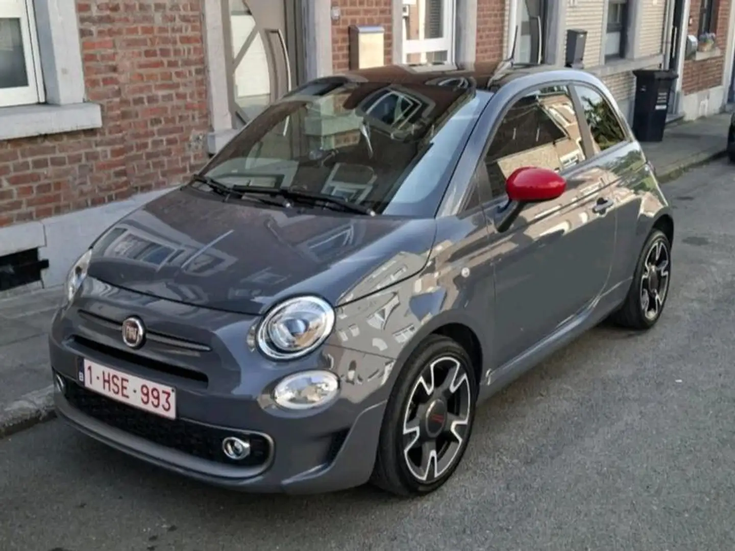 Fiat 500 500 1.0i MHEV Sport Gris - 1