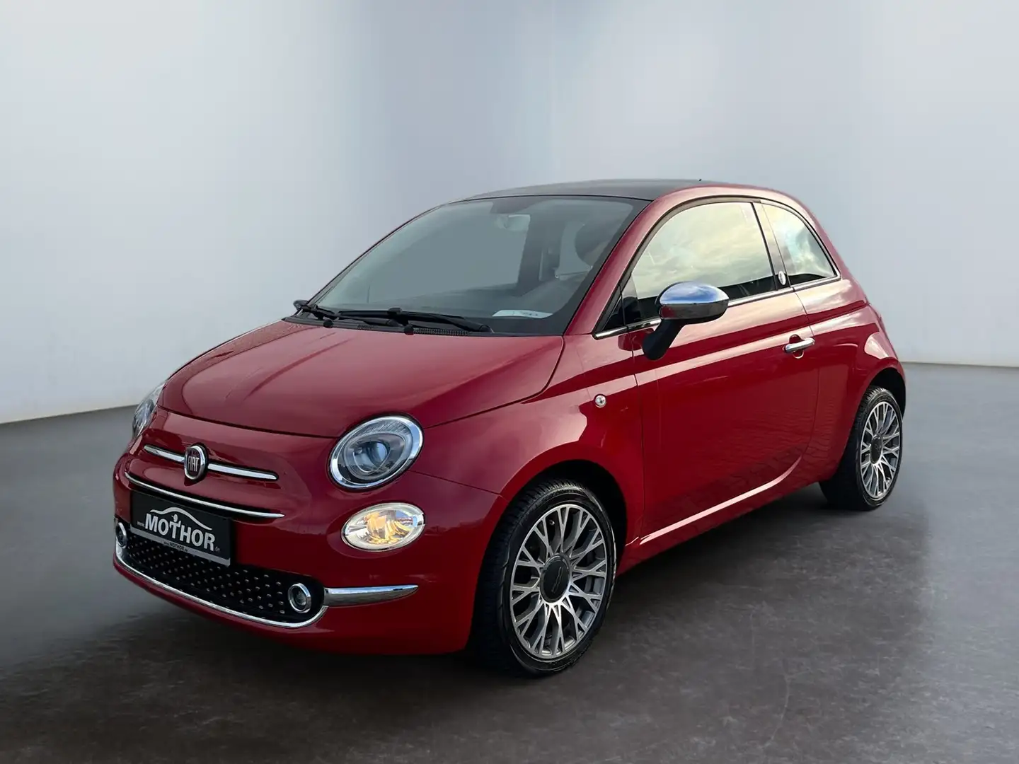 Fiat 500 Mirror 1.2 8V Panoramaschiebedach Rot - 2