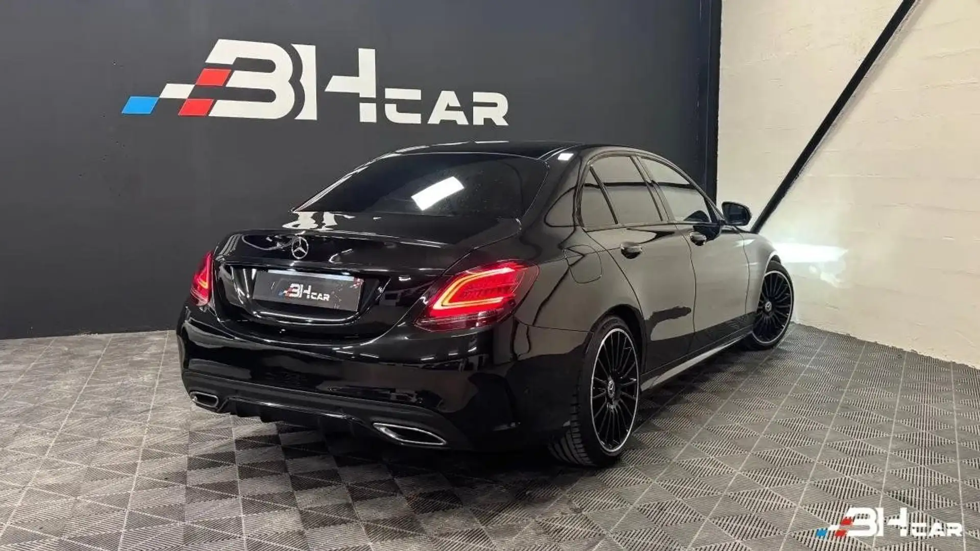 Mercedes-Benz C 300 2.0 300 D 245 AMG LINE 4MATIC 9G-TRONIC BVA Noir - 2