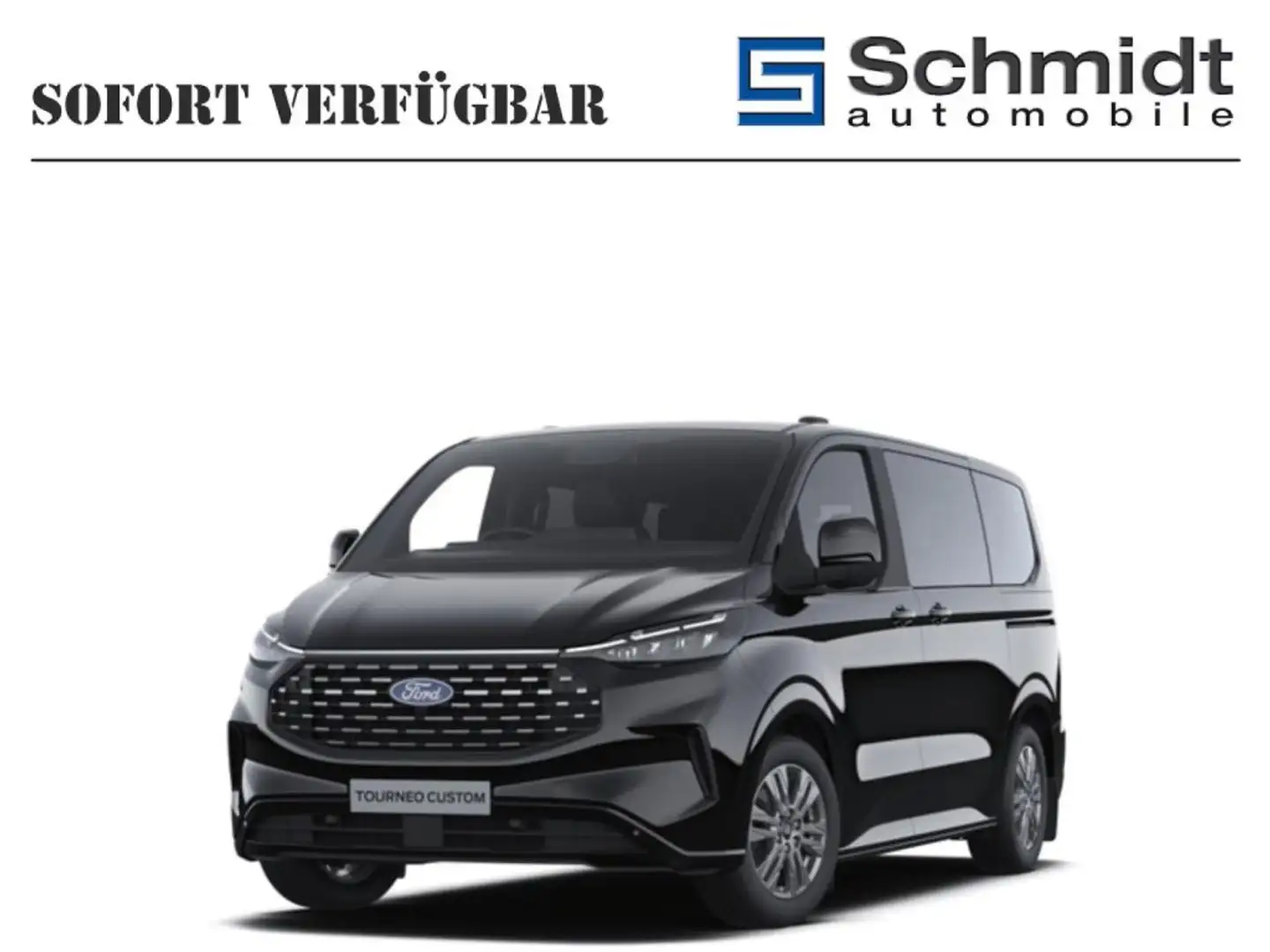 Ford Transit Custom Tourneo Custom Titanium 320L1 2,0L Eblue 170PS A F Black - 1