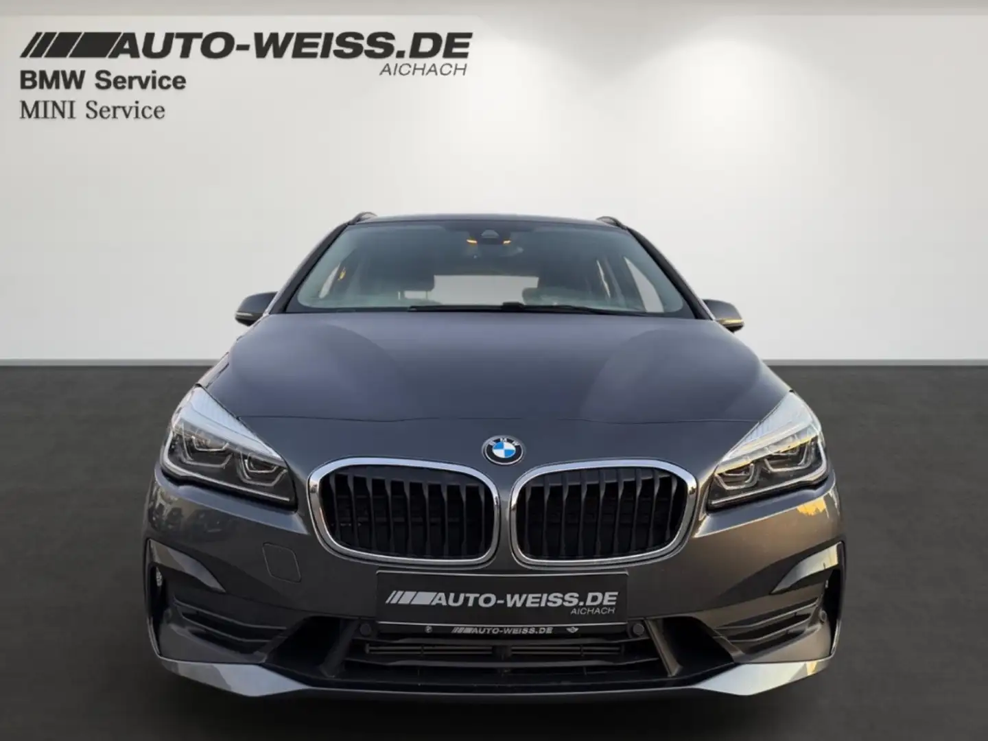 BMW 218 Active Tourer dA+NAVI+LED+DAB+SHZ+PDC+MFL+BT Grau - 2