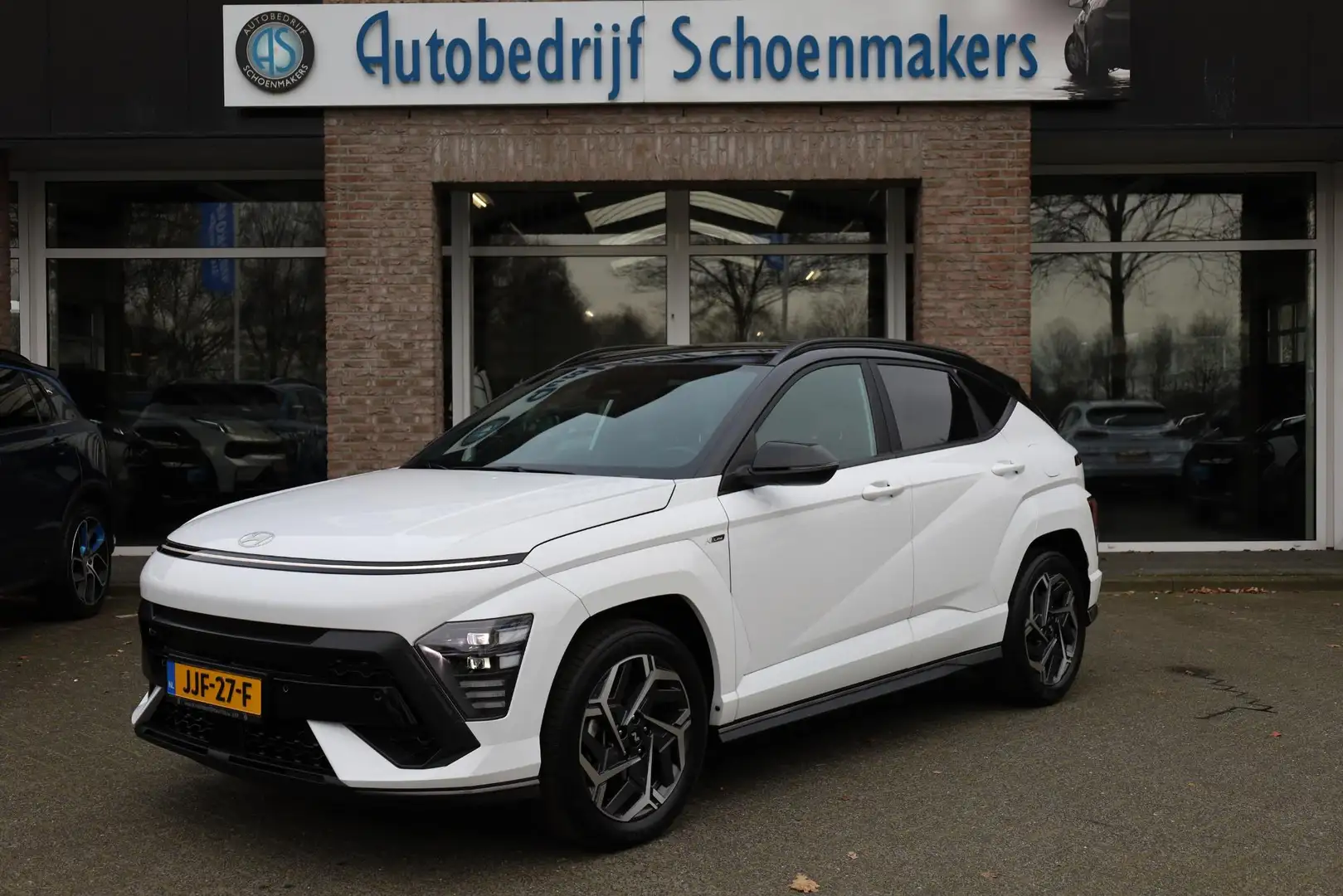 Hyundai KONA 1.6 GDI HEV N-LINE Edition CARPLAY CAMERA ACC DAB Weiß - 1