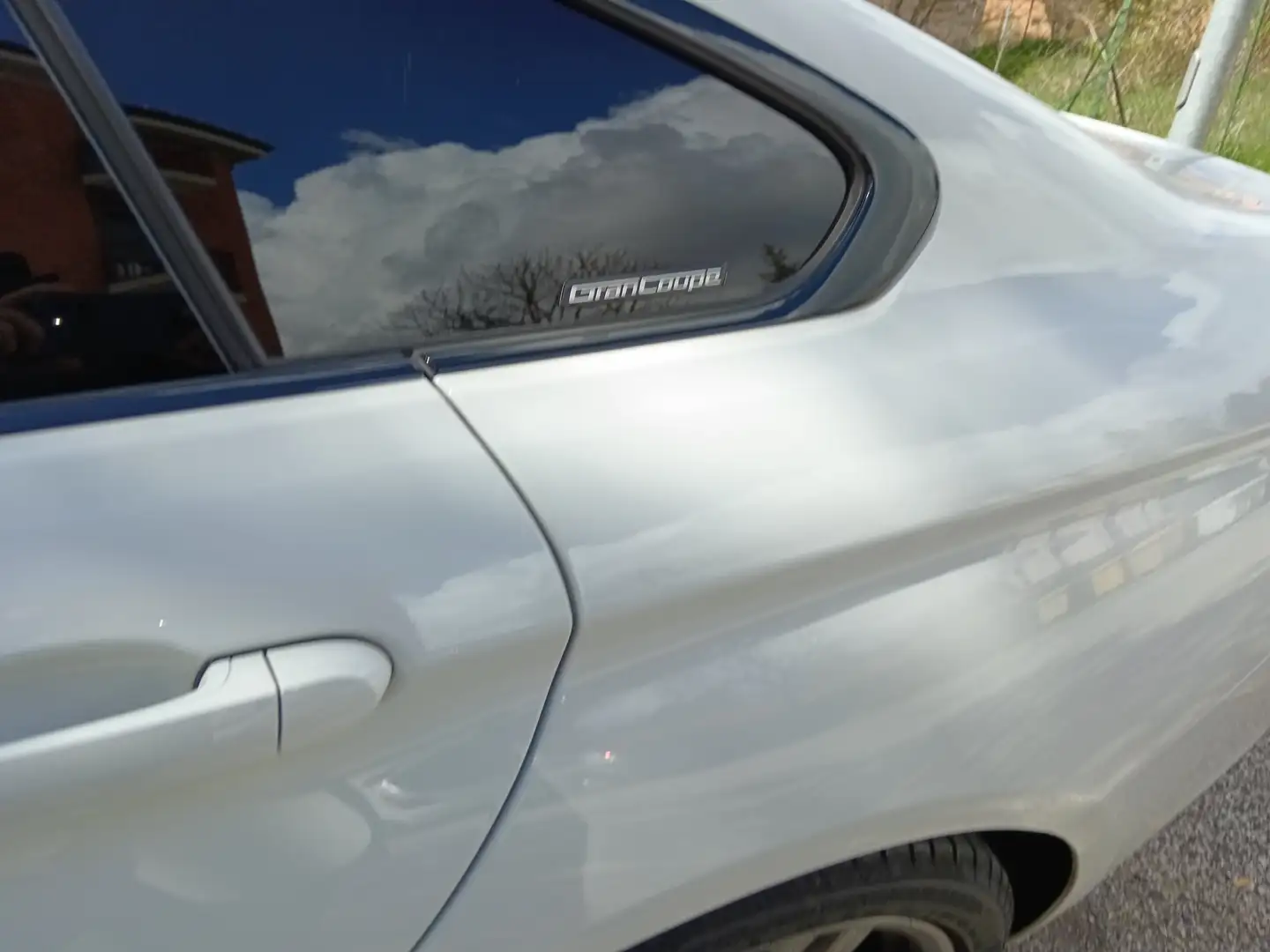 BMW 418 418d Gran Coupe Msport 143cv Bianco - 2