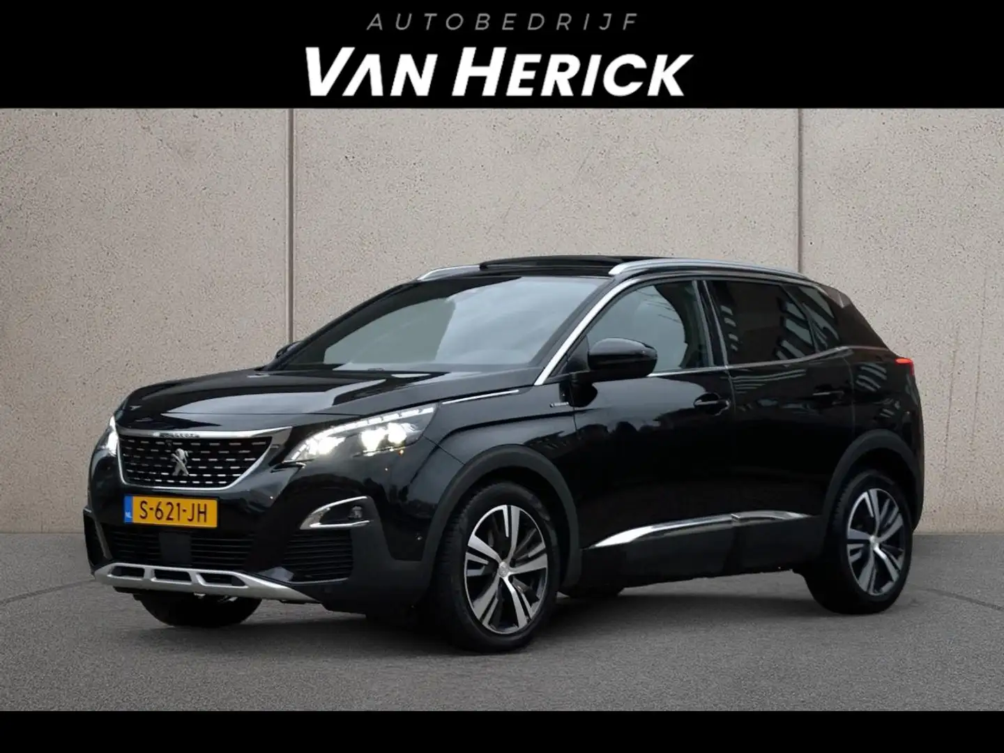 Peugeot 3008 1.2 PureTech GT Line 131PK | Led | Schuif-kantelda Noir - 1