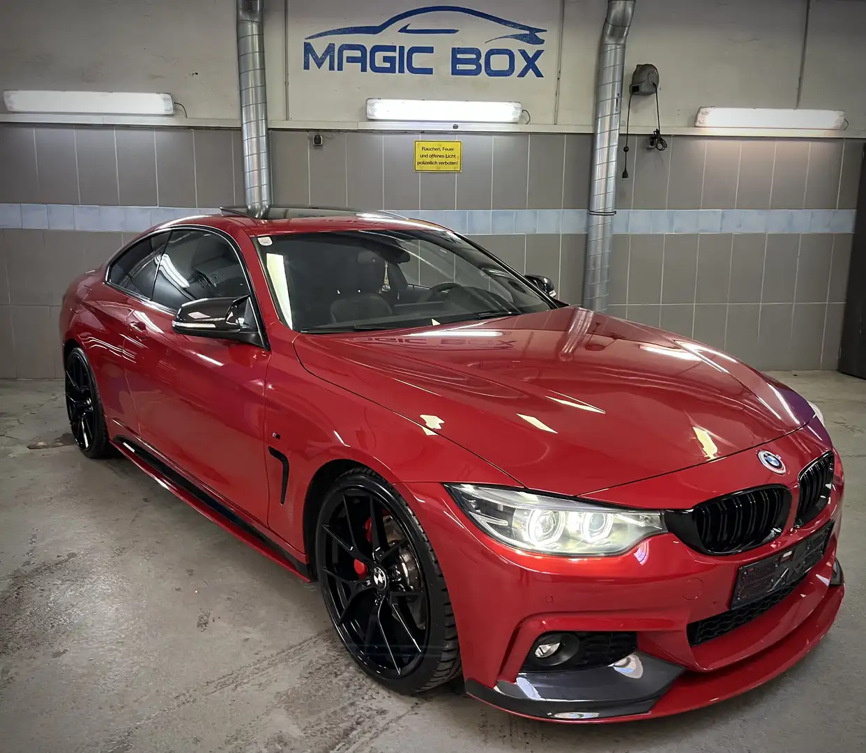 BMW 440 VOLL*M-Paket*KERAMIK*HeadUp*HarmanKardon*TYPISIERT Rot - 2