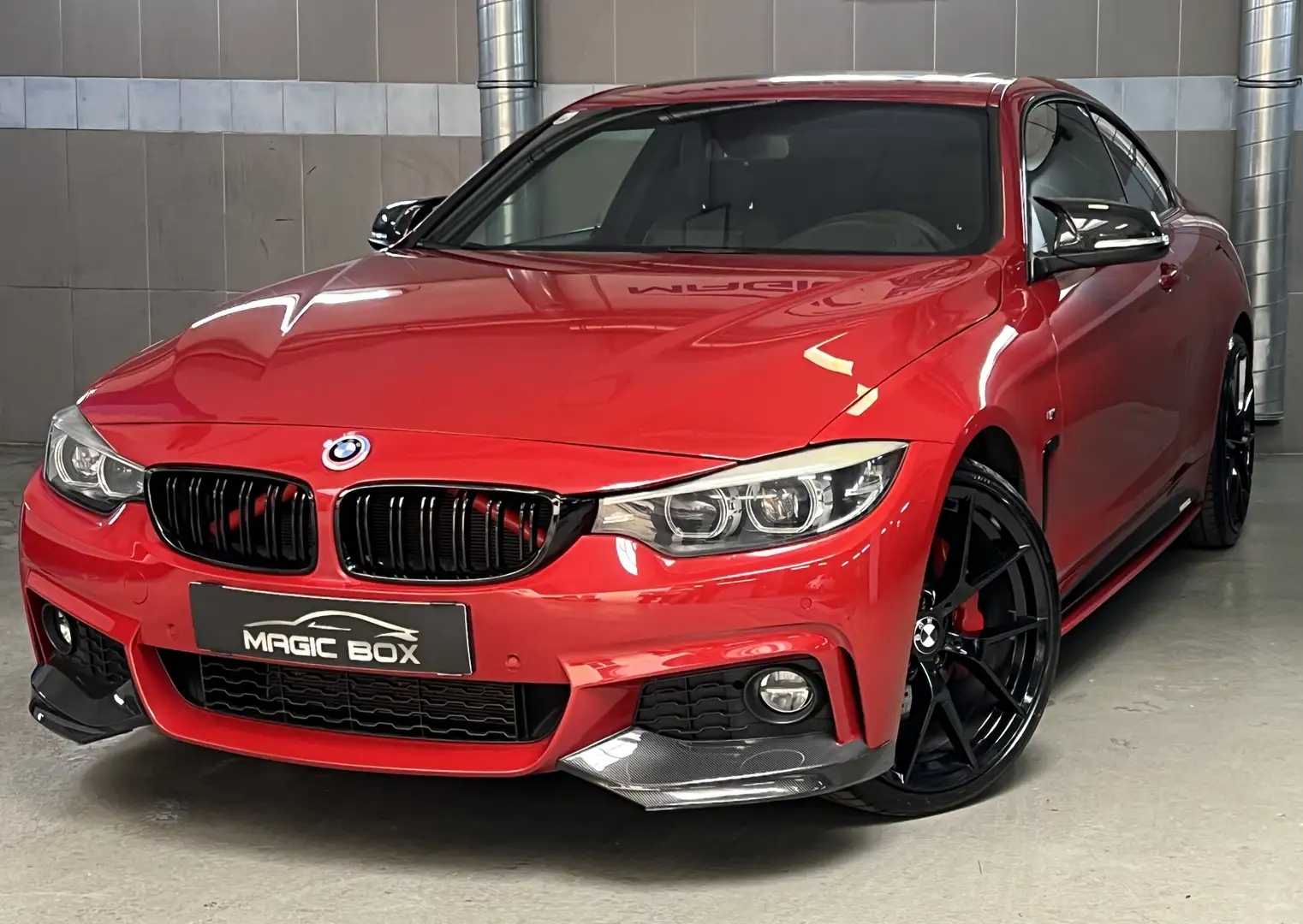 BMW 440 VOLL*M-Paket*KERAMIK*HeadUp*HarmanKardon*TYPISIERT Rosso - 2