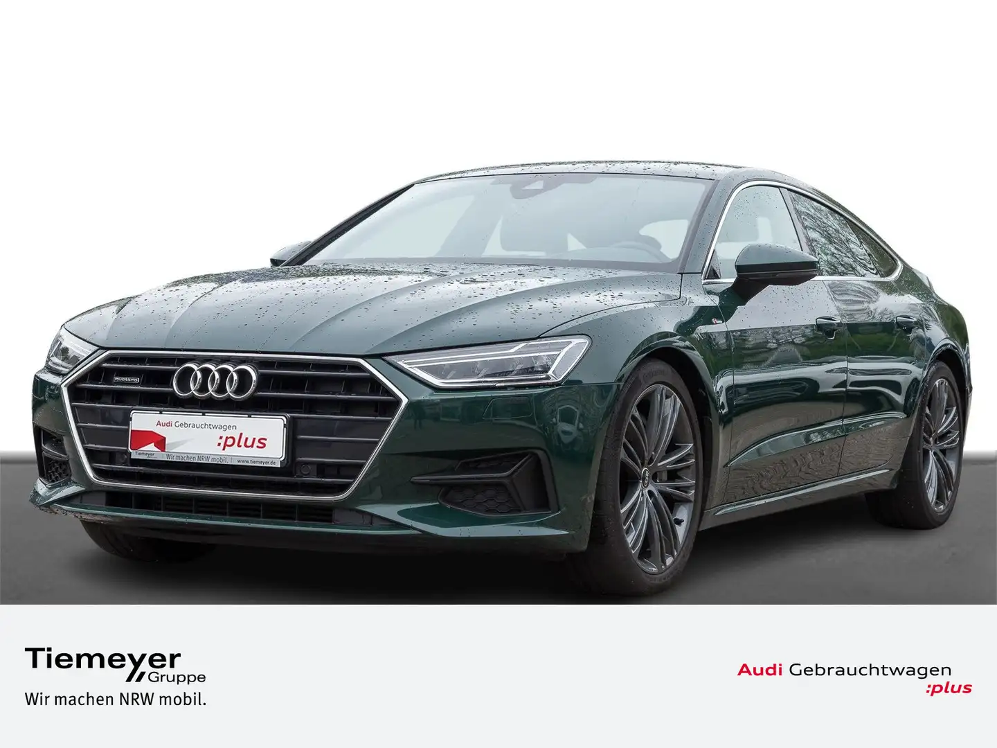Audi A7 50 TFSIe Q S LINE LED NAVI HuD KLIM Grün - 1