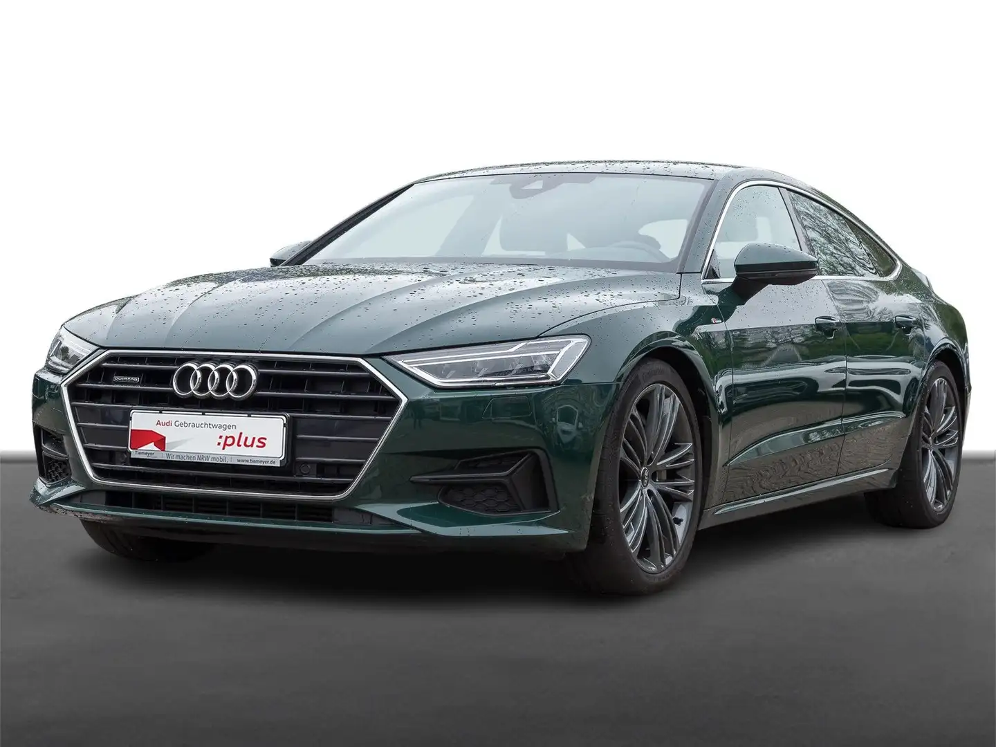 Audi A7 50 TFSIe Q S LINE LED NAVI HuD KLIM Grün - 2