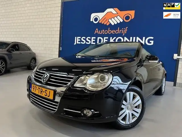 Volkswagen Eos 1.6-16v FSI cabriolet/ bj.2007 / kleur: zwart/ cli