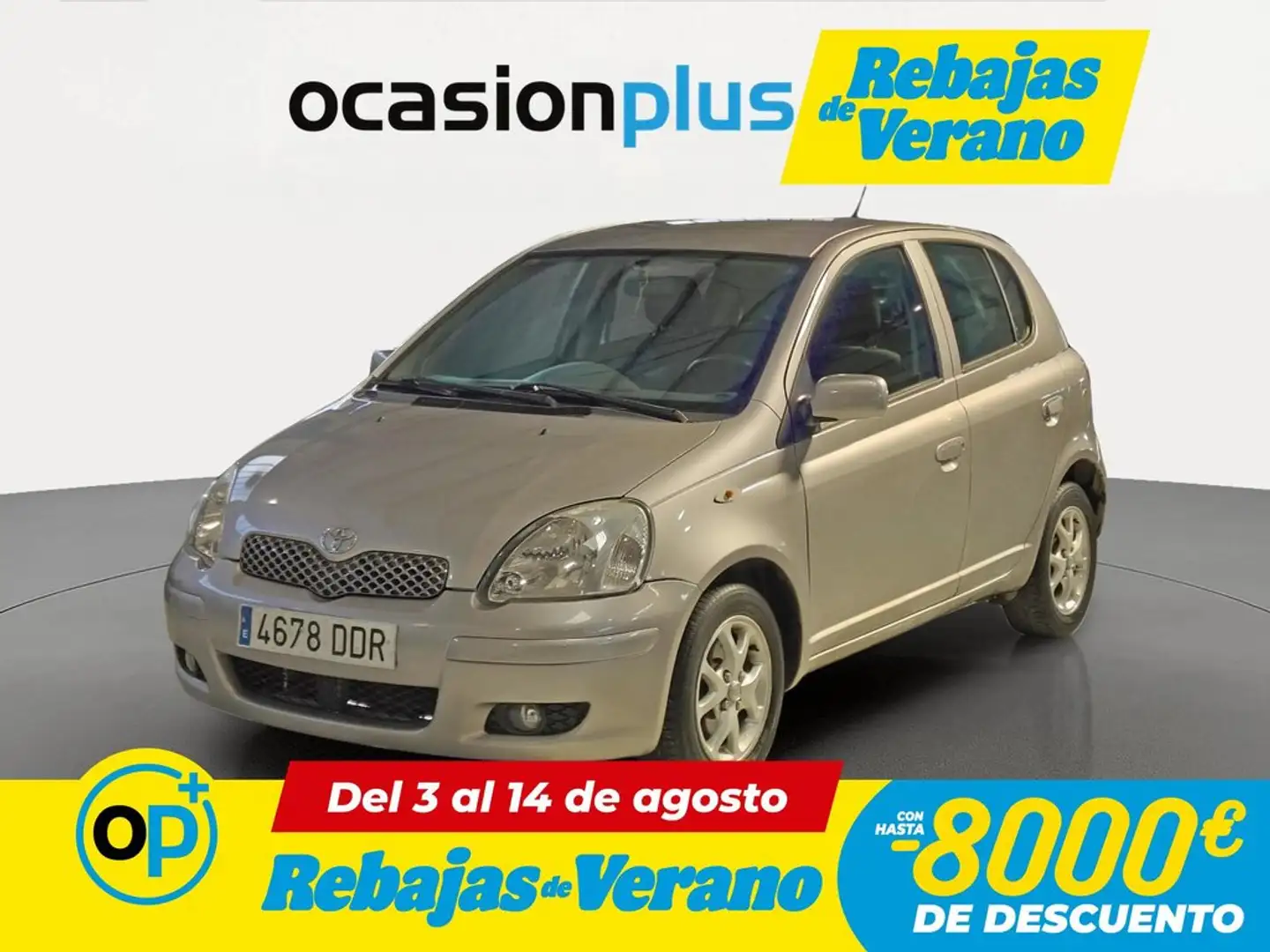 Toyota Yaris 1.0 VVT-i Luna Gris - 1