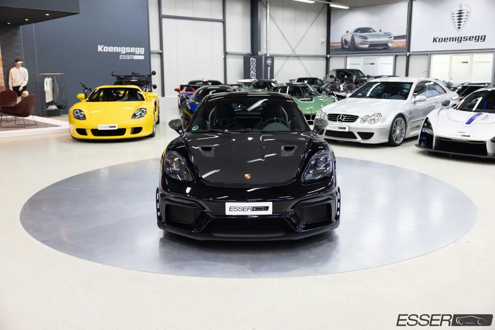 Porsche Cayman 718 Cayman GT4 RS | Weissach | Approved Schwarz - 2