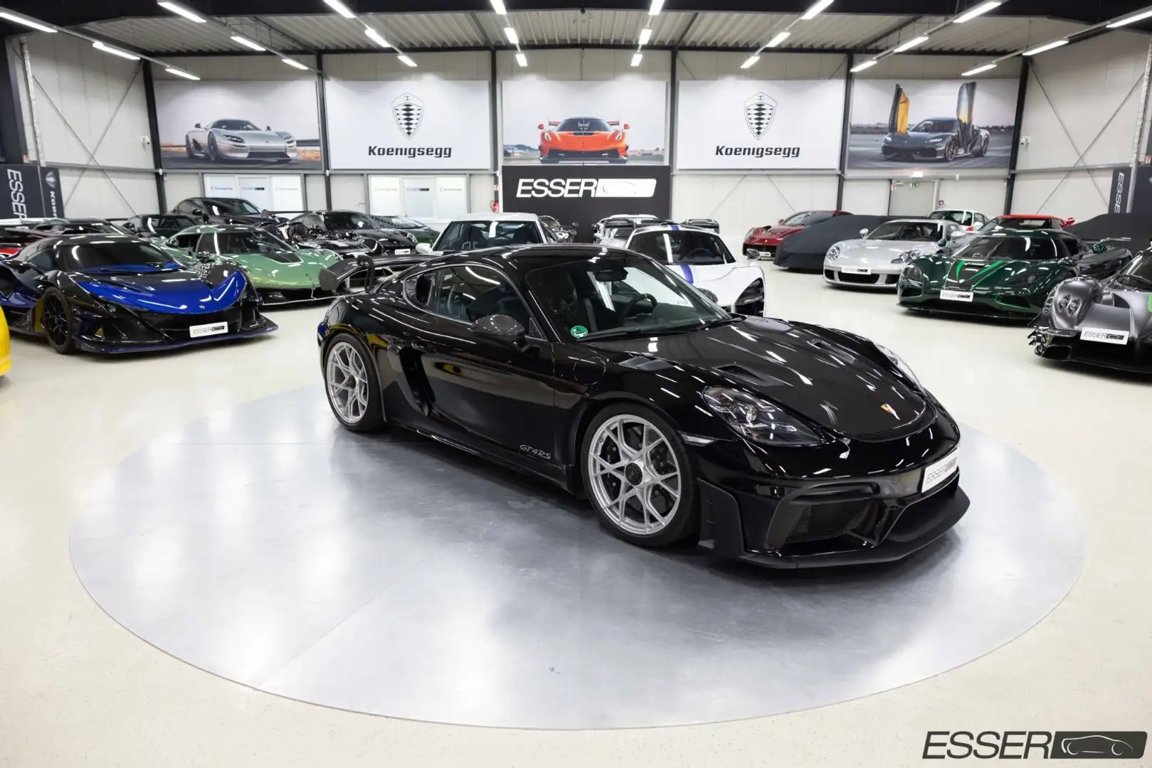 Porsche Cayman 718 Cayman GT4 RS | Weissach | Approved Schwarz - 1