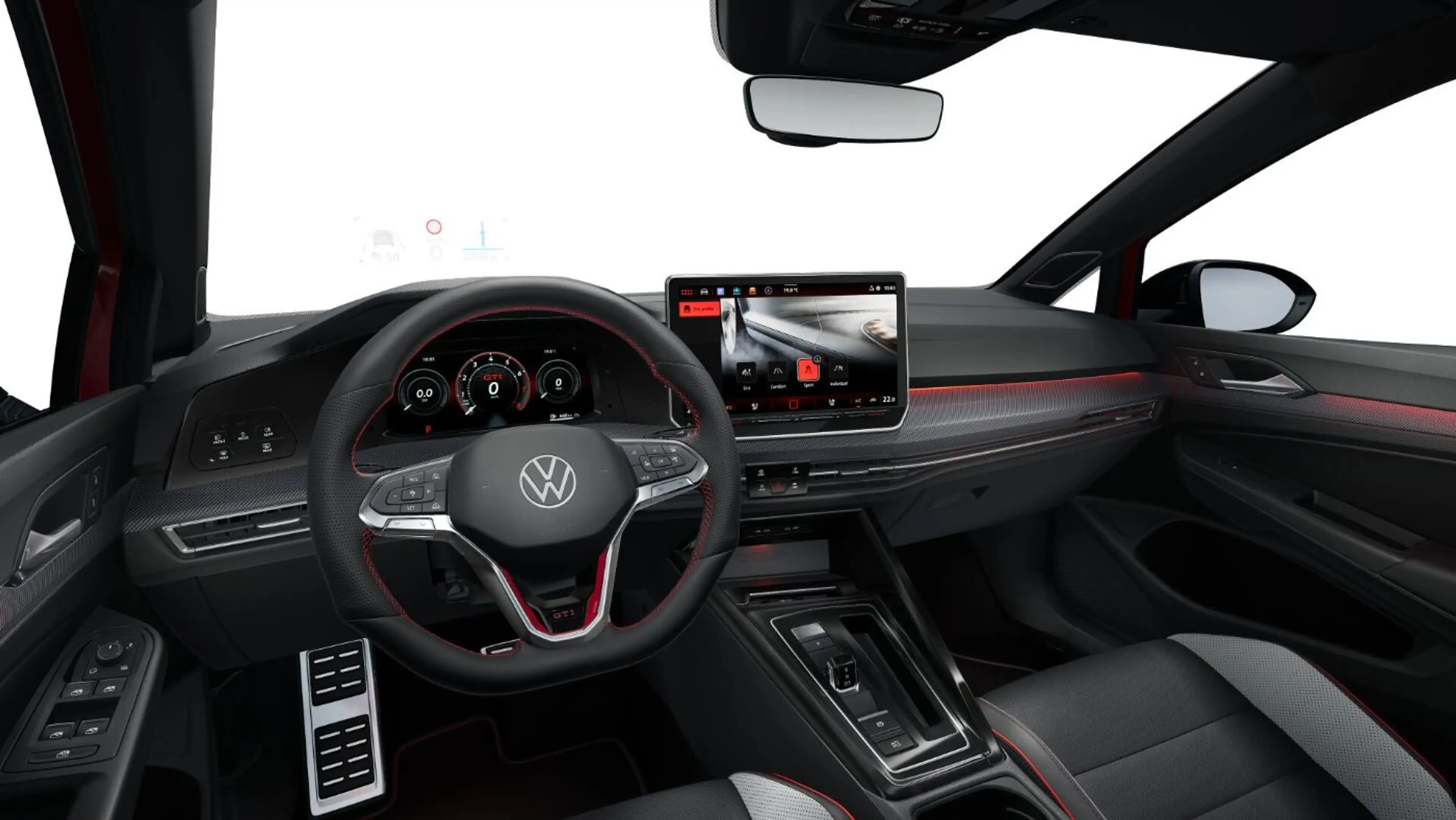 Volkswagen Golf GTI CarPlay Pano Black ACC AHK LED Navi — photo 6