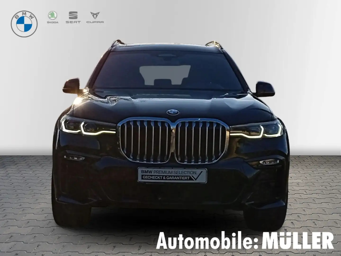 BMW X7 xDrive30d MSport+AHK+ACC+LASERLICHT+KAMERA 360 Negro - 2