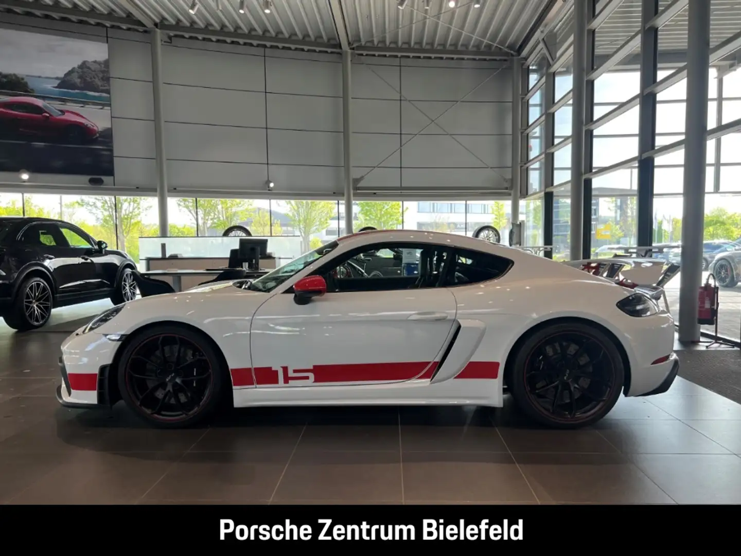 Porsche Cayman 718 GT4 Sportabgasanlage Rückfahrkamera Weiß - 2