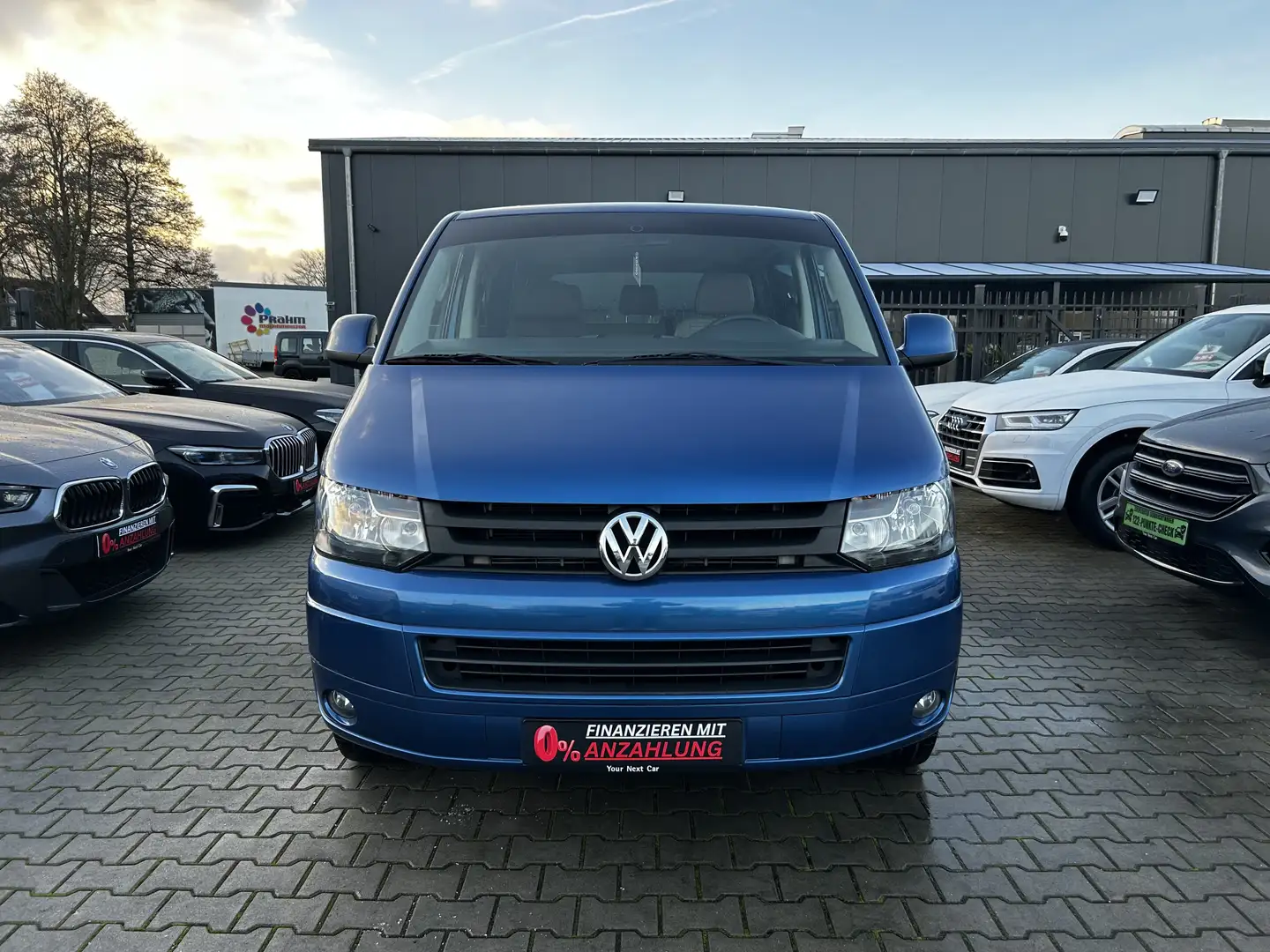 Volkswagen Transporter Kombi+PDC+LM Blau - 2