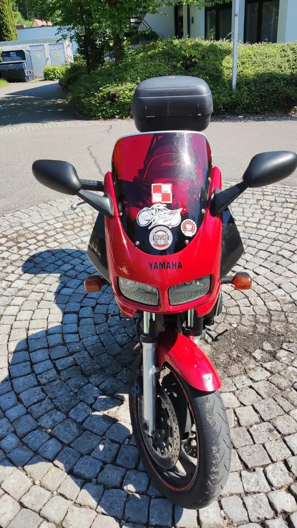 Yamaha FZR 600 Rojo - 1