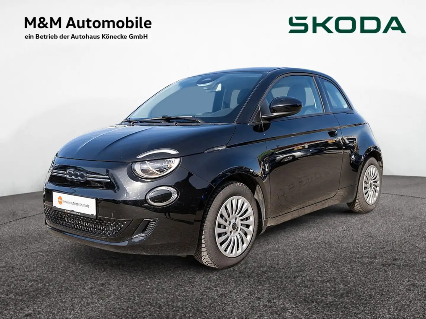 Fiat 500e Action KLIMA LA VZE Schwarz - 1