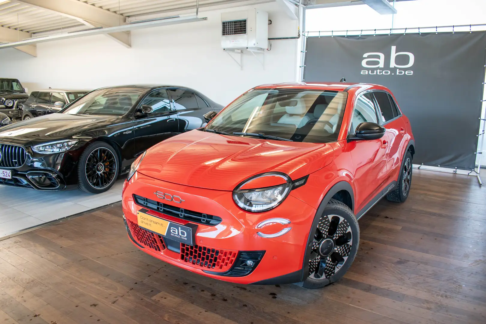 Fiat 600e LA PRIMA, LEDER, CARPLAY, ZETELVERW., CAMERA,DAB, Оранжевий - 2