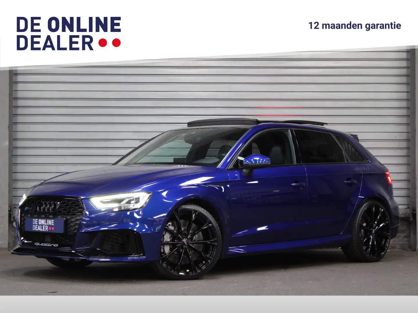 Audi RS3 Sportback 2.5 TFSI 410PK QUATTRO |Pano|Milltek|Cer Blue - 1