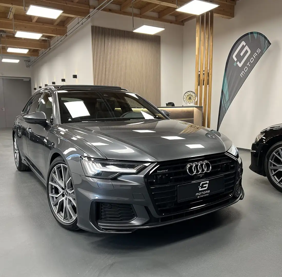 Audi A6 40 TDI SPORT QUATTRO 3X SLINE DAYTONA BLACK PAN... Gris - 1