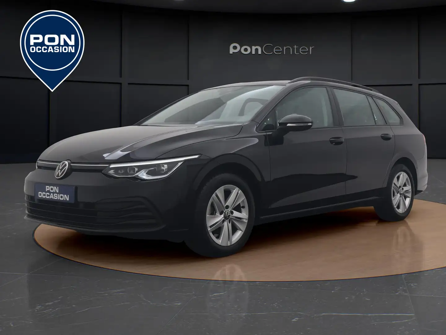 Volkswagen Golf Variant 1.5 eTSI Life Business | Navigatie | Trekhaak | Si Zwart - 1