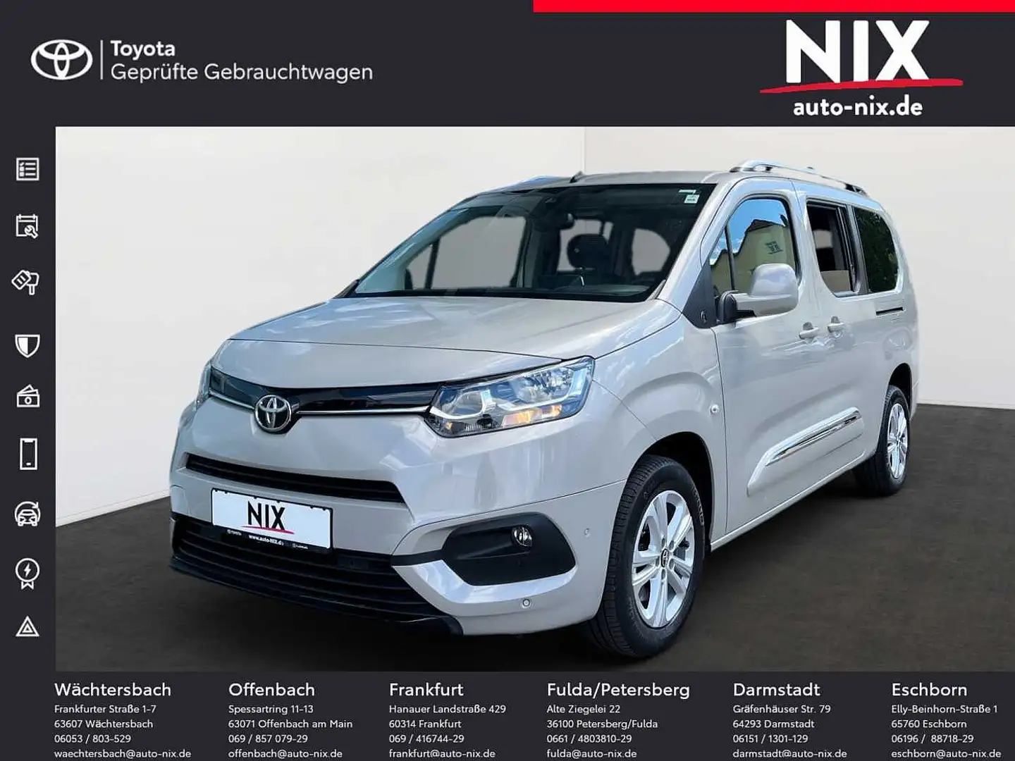Toyota Proace City Verso 1.2 L2 Team D Grau - 1