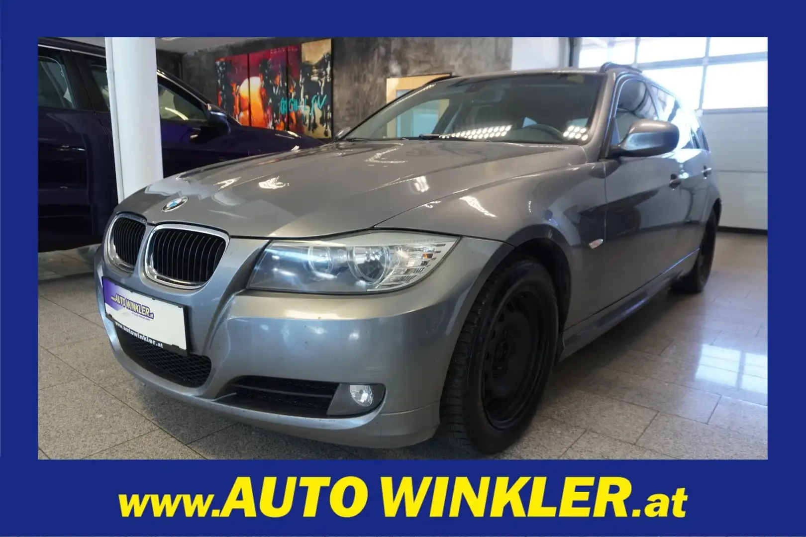 BMW 316 316d Touring Klima/PDC/Tempomat Silber - 1